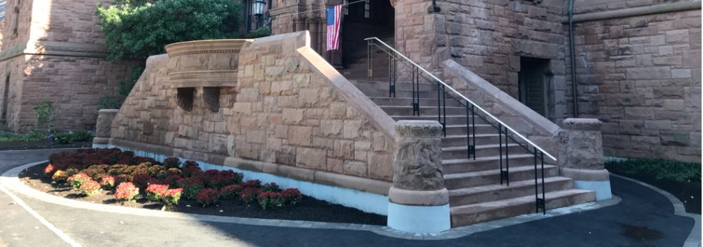 Memorial Hall Exterior Staircase Restoration